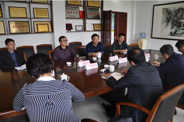 临沂市慈善总会来我会交流慈善工作