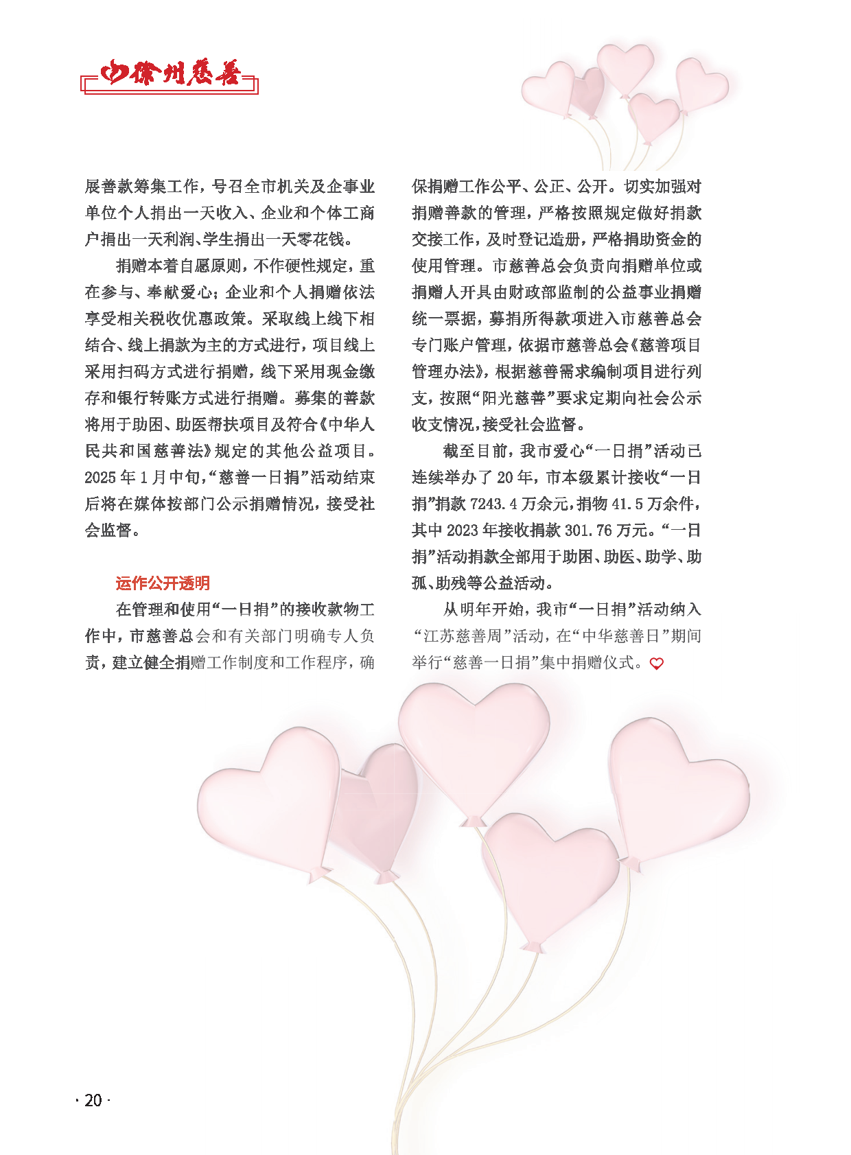 徐州慈善总第28期第22页