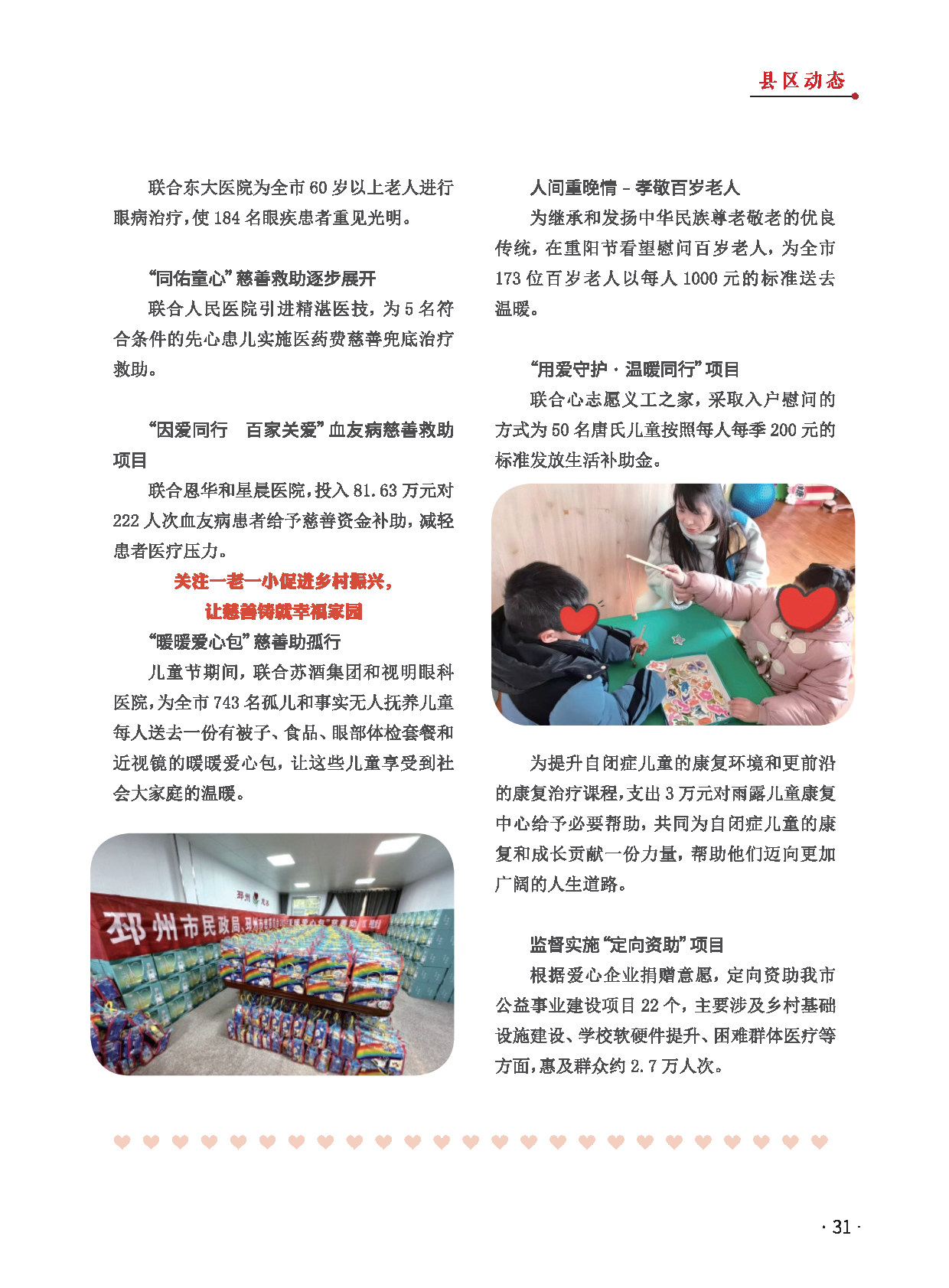 徐州慈善总第28期第33页
