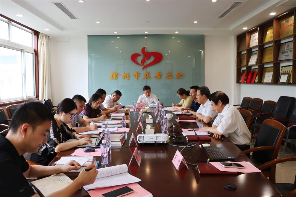 省考察组来徐考察幸福家园村社互助工程