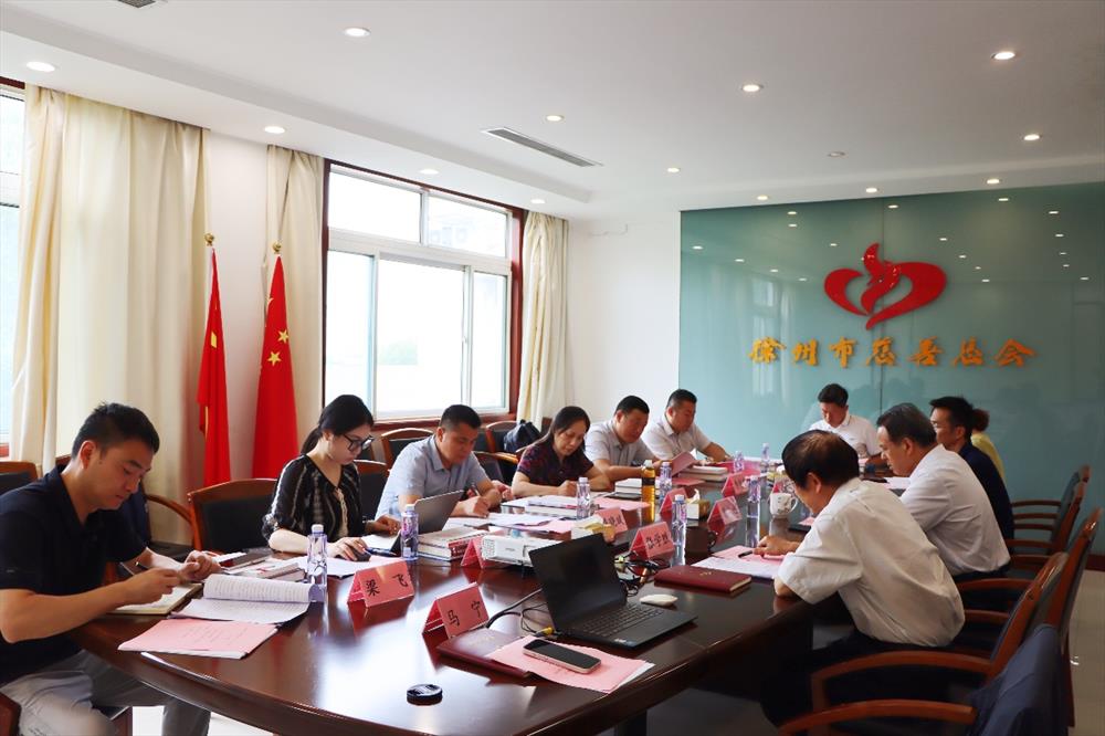 省考察组来徐考察幸福家园村社互助工程